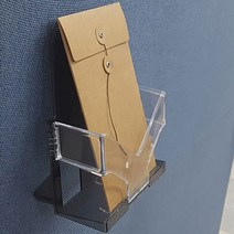팜플랫 진열대 리플렛 거치대 비치대 리플릿 꽂이, A6-검정