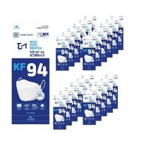 식약처 의약외품 국산 KF94 더착한 보건용 황사방역용 마스크 대형 3D입체형, 50매입, 2개