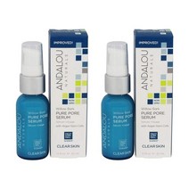 Andalou Naturals Pure Pore Serum 안달로우 내추럴스 퓨어 포어 세럼 33ml 2팩