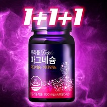 [파이토웨이] [1+1+1] 파이토웨이 트리플 마그네슘(신경 근육 에너지) 3중케어 비타민B6 눈떨림 영양제 / 총 4개월분, 2개월분+2개월+2개월분