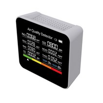 CO2 미터 9IN1 검출기 휴대용 온도 습도 LCD-TVOC HCHO AirQuerity