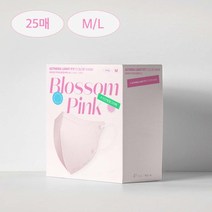 누이누아 이주빈 여름 새부리형 V라인 컬러마스크 아이테라 라이트핏 블라썸핑크 중형 25매, 단품, 단품