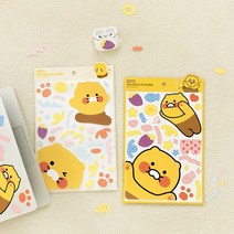 춘식이 카카오프렌즈 빅 데코 스티커, 빼꼼, 1개