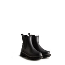 [WOMEN] 리파인드 첼시 스티치 레인부츠 - 블랙 WFS2100RMABLK