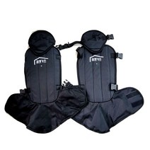 오성 무릎보호대 다리보호구 제초 벌초 예초기작업 안전구 OSC-960S 안전장비 작업용 정강이 보호대, 1세트