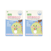 이지 아연플러스디 영양제 딸기맛, 2개, 60정, 60정