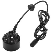 부강샵 차량용공기청정기 12 LED AC 100-240V 산업용 인큐베이터 가습기 분무기 연기 마시는 분수 연못 초, 한개옵션0