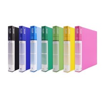 희망화일 PP 미니 3공 O링 바인더 2cm A4 BC327, 노랑