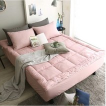 아망떼 드림웰 알러지케어 토퍼 로즈핑크, Q(150 x 200 cm)