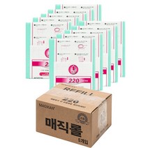 매직캔 리필 봉투 220 [ M220NS M220A 9L ] 220R5B 매직롤, 매직롤 10개입 220R10B