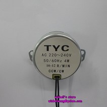 1 마력 모터 50mm 4w 기어드 50tyz 마이크로 ac 220v 0 2rpm 영구 자석 동기 샤프트 직경 7mm, 없음