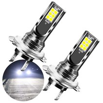 2x H7 LED 자동차 헤드 라이트 전구 기아 리오 K2 K3 K5 K4 K9 K900 KX3 KX5 KX7 세라토 소울 포르테 스포티지, [01] WHITE, [01] H7