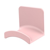 LINGYOU 범용 헤드폰 스탠드 헤드셋 홀더-접착식 게이밍 이어폰 걸이 후크 컨트롤러용 데스크 마운트, 02 미국, [03] Pink