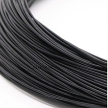 1M UL1015 24/22/20/18/16/14/12/10/8 AWG 600V PVC 주석 도금 구리 연선 케이블 검정/빨강/주황색/노랑/, 02 Black_07 12AWG