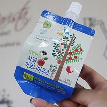 자연마을 사과 아로니아주스, 100ml, 30개