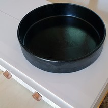 통주물 길들인 인덕션겸용 무쇠 소고기불판 업소용 고기불판 국내제작, 1개, 인덕션겸용 무쇠 고기불판24cm