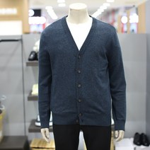 바쏘옴므 바쏘옴므 네이비 캐시미어 가디건 WS-W3-MW-47