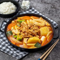 인생도리탕 전통도리탕 국내산 뼈 순살 2-3인분 닭도리탕 밀키트 술안주 홈파티 야식 간편조리 밀키트 캠핑음식 국물요리 한식 간편조리 레시피 매운맛 보통맛 대구맛집 맛집택배, [고소한]한우대창추가