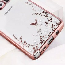 반짝이는 꽃큐빅케이스 예쁜케이스 최다기종보유, 갤럭시S10 라이트(G970)_핑크