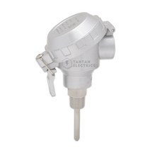 TC-M 1/2PT 헤드 타입 PT100오옴 8파이 50mm SUS304 측온저항체 RTD 단자 보호캡형 온도센서 두광, 1개