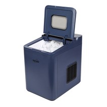 업소용 제빙기 대용량 식당 카페 얼음 자동 청소 수냉, 유럽 220V－하얀색－수냉식－수동 물주입
