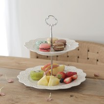모리다인 벨라 2단 디저트 트레이, 단품, 옵션선택:본품