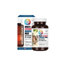 에버네이처 어바틀 - 멀티비타민 앤 미네랄 맥스 1 100mg x 90정 미국직수입 비타민A 비타민K 비타민D 비타민E 비타민C 비타민B 나이아신 비