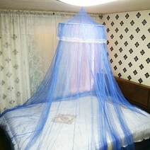 레이스 사각 모기장/아기 침대 대형 캐노피, 상세페이지 참조