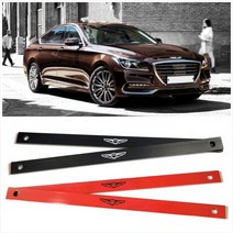 제네시스DH 시트포인트 스트럿바 (블랙/레드에디션), 블랙 에디션 2세트 (시트2개분)