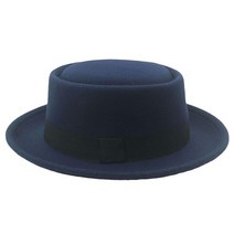 신사모자 페도라 헌팅캡 중절모 고급형 클래식겨울 가 중산 모자 모조 모직 라운드 모자