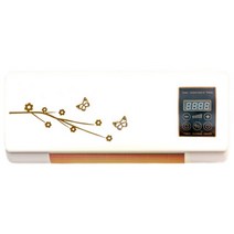 가정용 열풍기 차량용 휴대용 벽걸이 난방 겨울 공간 전기 EU UK 2KW, 3.WHITE - UK