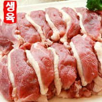 청림농원 나주 무항생제 슬라이스 구이용 오리고기 생오리 오리슬라이스, 1마리, 1000g