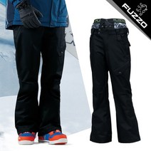 푸조 보드/스키복 남성용 긴바지 (FZ901-1) 블랙_쿠