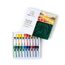 미술교재 그라피코 파블 전문가용 수채화 물감 18색