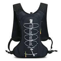 마라톤 런닝 가방 아웃도어 백팩 트레일 조깅 러닝, 상세 페이지 참고, 그린 + 250ml 물병 2개