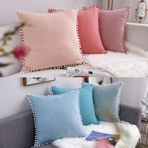 럭셔리 북유럽 고급 가성비 명품 쿠션 쿠션커버 플러시 레이스, 1.53, 2.30x50cm쿠션포함