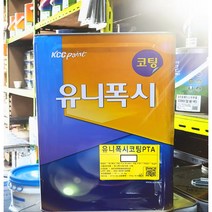 KCC 바닥용 에폭시페인트 16kg 유니폭시코팅 상도 백색 유광