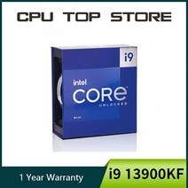 신제품 인텔 코어 i9 13900KF 3.0GHz 24 스레드 CPU 프로세서 10NM =, 한개옵션0