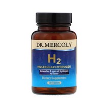 Dr. Mercola 닥터 머콜라 H2 분자 하이드로젠 30정 마그네슘 주석산 함유