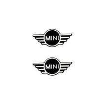 자동차 스피커 스테레오 경적 3D 엠블럼 장식 미니 쿠퍼 컨트리맨 클럽맨 F54 부품 2 개, 01 2pcs mini
