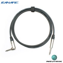 Canare GS-6 & Neutrik 커스텀 기타 케이블 3m / Right Angle (CN6-TSR03)