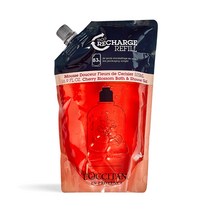 록시땅 샤워젤 배쓰 체리 블라썸 & 에코 리필 500ml