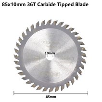 플런지쏘 미니 날톱 목재 전기톱 컷소 직쏘기 나무 가정용 XCAN 85mm 톱날 Dremel 전동 공구 용 미니 커팅, 05 85x10mm 36T_01 3pcs Set