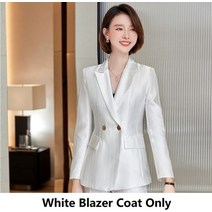 여성 정장 패브릭 비즈니스 전문 블레이저 작업복 ol 스타일 경력 인터뷰 바지 세트 pantsuits
