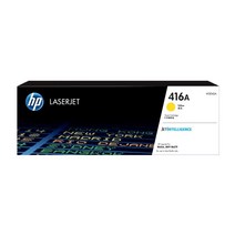 HP 416A 정품토너 W2040A(검정) W2041A(파랑) W2042A(노랑) W2043A(빨강) M454dn M454dw M454nw MFP M479d, 노랑, 1개