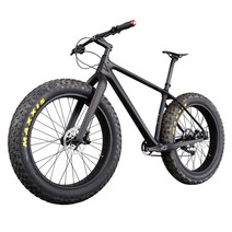 팻바이크ICAN-최신 26er 카본 스노우 바이크 하드 테일 샌드 팻 자전거 120mm BSA Maxxis 타이어 4.8 인치, 02 18inch