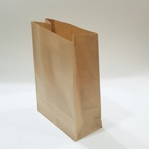 무지 각대 친환경 크라프트 종이봉투 (대)100매set