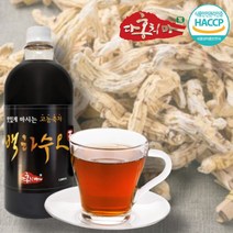 백하수오차 원액 1000ml 2개 진액 농축액 액기스 고농축 다홍치마 펌프증정 HACCP인증