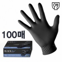 크린스킨 블랙에이블 니트릴장갑 L, 1개