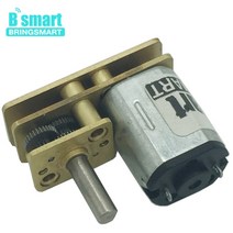 전기자전거모터 Bringsmart 전기 모터 역방향 기어 감속기 DIY 소형 부품 마이크로 메탈 팬 차량용 보트 N20 3V 6V 12V DC, [06] 150rpm, [02] 6V, 1개